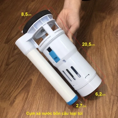 Bộ xả bồn cầu 2 nhấn kết rời - Phù hợp 2 khối, giá chỉ 34.899₫, giảm sâu 6