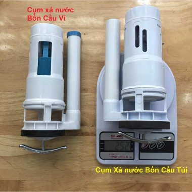 Bộ xả bồn cầu 2 nhấn kết rời - Phù hợp 2 khối, giá chỉ 34.899₫, giảm sâu 7