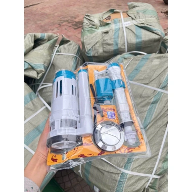Bộ xả bồn cầu 2 nhấn liền khối cao 20cm - Thiết kế mạnh mẽ, giảm giá 16%