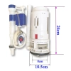 Bộ xả bồn cầu KS.29 1 khối 10cm/8cm nhựa ABS cao cấp - Giá chỉ 236.000 VND giảm giá