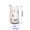Bộ xả bồn cầu KS.29 1 khối 10cm/8cm nhựa ABS cao cấp - Giá chỉ 236.000 VND giảm giá 2