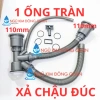 Bộ Xả Bồn Rửa Chén Đôi 110mm cho Chậu Đúc 1-2 Hố Inox 304 - Thu Rác, Giá 120.000₫