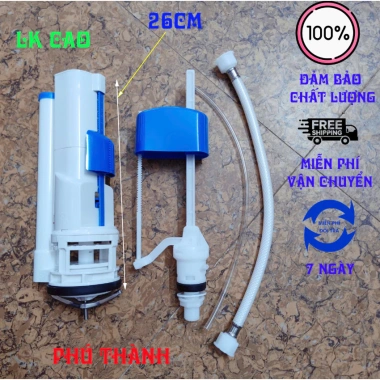 Bộ Xả Nước Bồn Cầu Liền Khối – Van Xả & Phao Cấp Cho Toilet Một Khối, 34.000₫ 10 Bộ Xả Nước Bồn Cầu Liền Khối – Van Xả & Phao Cấp Cho Toilet Một Khối, 34.000₫ 10