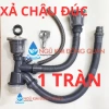 Bộ Xả Rửa Chén Đôi Ngõng Mèo Thoát Nhanh, Xả Chậu Đúc Phi 110mm, Ống 45mm, Không Hộc Rác - Giá Ưu Đãi 137k 6