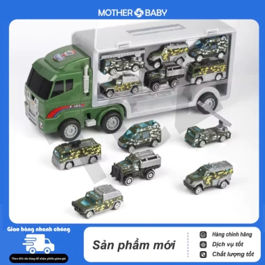 Bộ xe đồ chơi đa mẫu: tải, ben, cảnh sát, mô hình ô tô - Chỉ 83.199₫