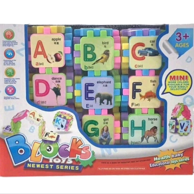 Bộ xếp hình ABC 69 chi tiết - Giá chỉ 70.000đ, phát triển tư duy sáng tạo cho trẻ