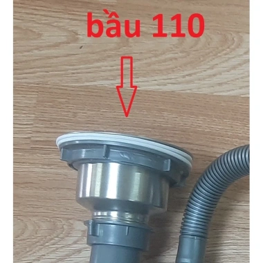 Bộ xi phong chậu rửa bát 2 hố lệch bầu 110‑140mm Xi phong đôi chống mùi 105.000₫ 7
