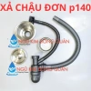 Bộ xi phông chậu rửa bát đơn phi 140 bầu inox - 1 hộc chậu, giá ưu đãi 168.300₫ 3