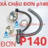 Bộ xi phông chậu rửa bát đơn phi 140 bầu inox - 1 hộc chậu, giá ưu đãi 168.300₫ 4