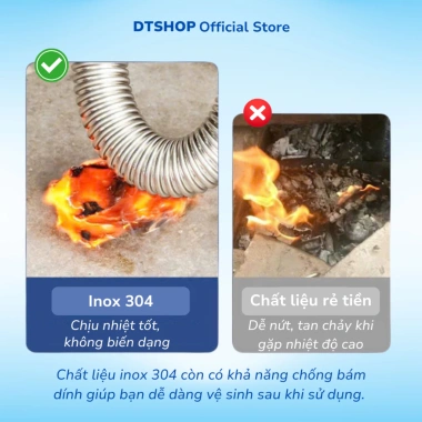 Bô xi phông inox 304 cho chậu rửa bát, chống chuột, thoát nước, bồn rửa chén 2 hộc đôi – 103.000 VND