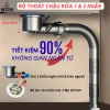 Bộ xi phông thoát nước bồn rửa chén bát 1&2 ngăn 11cm siêu thấp, gọn tủ bếp, van 1 chiều ngăn mùi – Giá 250.000₫