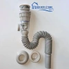 Bộ xiphông nhựa Sun cho chậu Lavabo - nhấn và lật xả, bồn rửa mặt chịu nhiệt, chỉ 96.000 VND