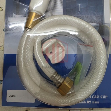 Bộ Xịt Vệ Sinh Cao Cấp BXVS5 - Tay Xịt và Dây Chịu Áp, Đầy Đủ Phụ Kiện, Giá Ưu Đãi 74.074 VND