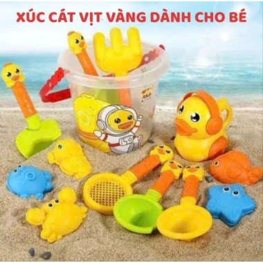 Bộ xô xúc cát vịt – Nhựa bền, thiết kế tiện lợi, giảm giá 55.000₫, chỉ 69.850₫