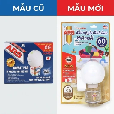 Bộ xông muỗi ARS Nomat P60 Nhật Bản - Kèm dung dịch, dùng 2 tháng, chỉ 29.000₫ 9