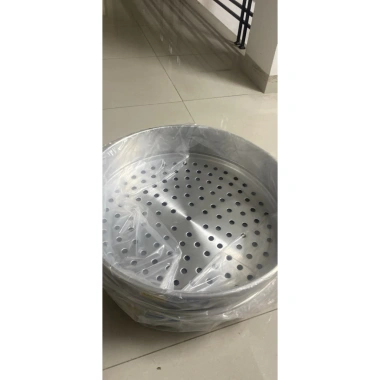 Bộ Xửng Hấp Bánh Bao 2 Tầng Nhôm Mạnh Hùng - 5 Size 44-60, Giá Ưu Đãi 700k