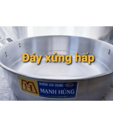 Bộ Xửng Hấp Bánh Bao 2 Tầng Nhôm Mạnh Hùng - 5 Size 44-60, Giá Ưu Đãi 700k