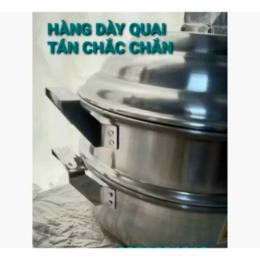 Bộ Xửng Hấp Bánh Bao 2 Tầng Nhôm Mạnh Hùng - 5 Size 44-60, Giá Ưu Đãi 700k