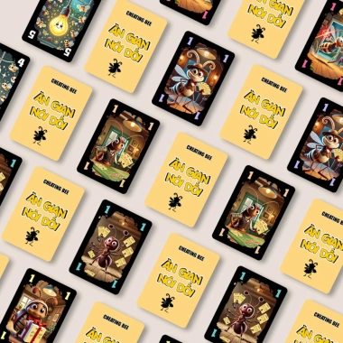Boardgame Ăn Gian Nói Dối Cheating Bee Bài Vui Phiên Bản Mới Giá 48.000 VNĐ 5