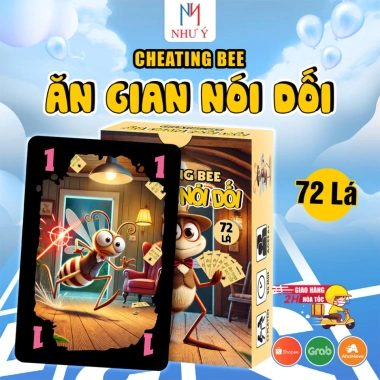 Boardgame Ăn Gian Nói Dối Cheating Bee Bài Vui Phiên Bản Mới Giá 48.000 VNĐ 8