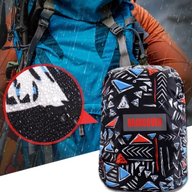 Bọc balo Rain Cover phản quang, áo chống thấm, phù hợp chạy bộ, xe đạp, dã ngoại - Giá chỉ 70.000 đồng 10 Bọc balo Rain Cover phản quang, áo chống thấm, phù hợp chạy bộ, xe đạp, dã ngoại - Giá chỉ 70.000 đồng 10