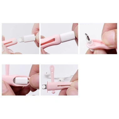 Bọc bảo vệ đầu sạc silicon KINOSHOP - Chống gãy đứt cáp sạc, giảm giá từ 36.600 xuống 30.000