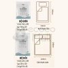 Bọc chăn ga gối du lịch ECOCO 1 lần thế hệ mới cotton tự nhiên kháng khuẩn an toàn da Giá 70.000 VND 9