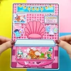 Bóc dán ngôi nhà búp bê Tocaboca giấy thủ công - Đồ chơi thay đồ thông minh H27 Squishy Kuromi - Giá ưu đãi 139k 7