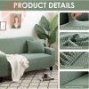 Bọc ghế sofa vải nhung có vân 1-4 chỗ, sofa đơn và chữ L, dày dặn, co giãn, mềm mại - Giá chỉ 39.000₫