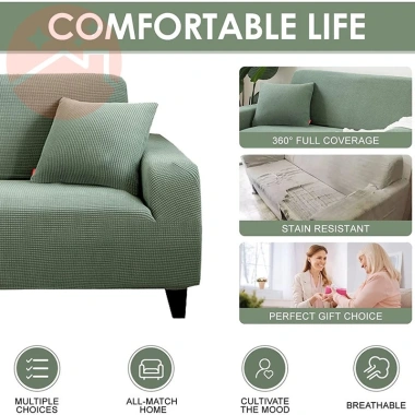 Bọc ghế sofa vải nhung có vân 1-4 chỗ, sofa đơn và chữ L, dày dặn, co giãn, mềm mại - Giá chỉ 39.000₫ 3 Bọc ghế sofa vải nhung có vân 1-4 chỗ, sofa đơn và chữ L, dày dặn, co giãn, mềm mại - Giá chỉ 39.000₫ 3