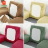 Bọc ghế sofa vải nhung gân màu trơn dày dặn, co giãn 1-4 chỗ ngồi - 68.800 VND