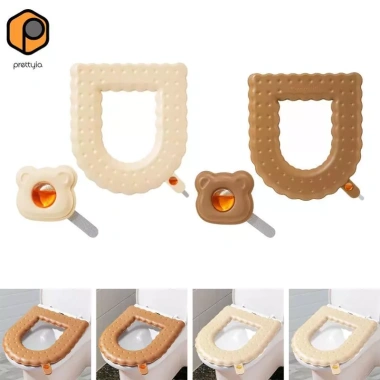 Bọc ghế vệ sinh EVA dày tay cầm di động đa năng, thoải mái cho phòng tắm khách sạn 87k