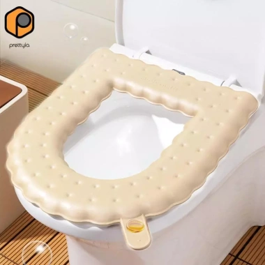 Bọc ghế vệ sinh EVA dày tay cầm di động đa năng, thoải mái cho phòng tắm khách sạn 87k