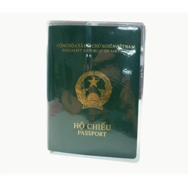 Bọc Hộ Chiếu Nhựa Mềm Trong Suốt 19x13.5cm - Thay Thế Dễ Dàng, Giá 15.000 VNĐ