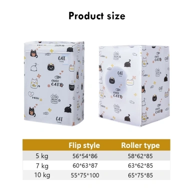 Bọc máy giặt cửa trên & ngang 5-12kg - Áo trùm PEVA chống thấm nước, chống bụi 2