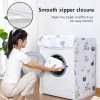 Bọc máy giặt cửa trên & ngang 5-12kg - Áo trùm PEVA chống thấm nước, chống bụi 8
