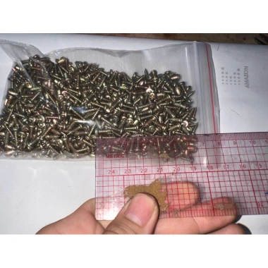 Bọc Ốc Thép Dài 1cm 3 ly 1.000 con - Giá ưu đãi 135.000đ TPHCM 5