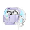 Bọc tai nghe đa năng ốp kiêm giá đỡ AirPods 1/2 và Pro, silicone bảo vệ, giảm giá 188.000đ 8