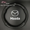 Bọc vô lăng Carbon da vân, đục lỗ thoáng khí cho Mazda 2, 3, 6, CX5, BT50, CX8, CX30 - Giá 129.000 VND