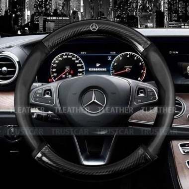 Bọc Vô Lăng Carbon Mercedes 38cm Tròn Da PU Da Vân Carbon Loại 1 - Giảm Giá 130k Bọc Vô Lăng Carbon Mercedes 38cm Tròn Da PU Da Vân Carbon Loại 1 - Giảm Giá 130k