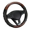 Bọc vô lăng carbon vân gỗ da PU 38cm - Tăng bám tay, giảm mòn, giá ưu đãi 230.000đ 8