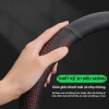 Bọc vô lăng ô tô 3D Da Nappa 38cm - Siêu mỏng, lỗ thoát khí, chống trơn trượt 4