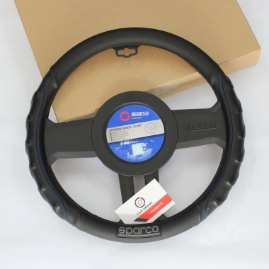 Bọc vô lăng ô tô Sparco SPC102 da PU cao su non - Chính hãng, giảm giá 450k 5 Bọc vô lăng ô tô Sparco SPC102 da PU cao su non - Chính hãng, giảm giá 450k 5