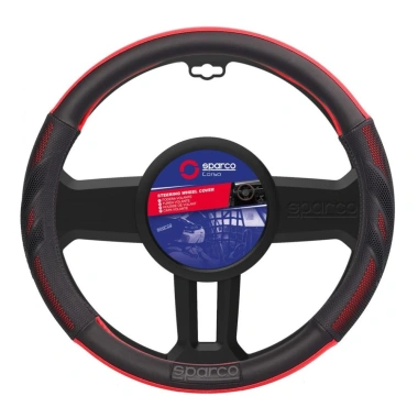 Bọc vô lăng Sparco cao cấp 100RD 100BK cho đa loại xe hơi - Chính hãng, giảm giá 450.000 VND 3 Bọc vô lăng Sparco cao cấp 100RD 100BK cho đa loại xe hơi - Chính hãng, giảm giá 450.000 VND 3