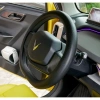 Bọc vô lăng Vinfast VF3-VF5 VF6 VFE34 VF7 VF8 VF9 Da thật cao cấp, đục lỗ thoáng khí, mềm mại, chống trơn - Giá chỉ 450k 2