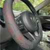 Bọc vô lăng Vinfast VF3‑VF9 da Nappa 3D – Da bò mềm, êm ái, thoáng tay, chỉ 190k 7