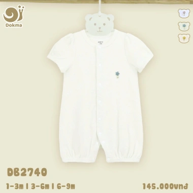 Body Cài Cúc Giữa Mềm Mại Dokma 4,5-8,8kg DB1.365 DB2.027 Giá Ưu Đãi 119.000₫ 6