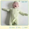 Body dài khóa kéo đa màu họa tiết cho bé sơ sinh, bé trai, bé gái - Vải cotton Boube giá ưu đãi 210.000đ