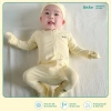 Body dài khóa kéo đa màu họa tiết cho bé sơ sinh, bé trai, bé gái - Vải cotton Boube giá ưu đãi 210.000đ 3