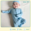 Body dài khóa kéo đa màu họa tiết cho bé sơ sinh, bé trai, bé gái - Vải cotton Boube giá ưu đãi 210.000đ 4